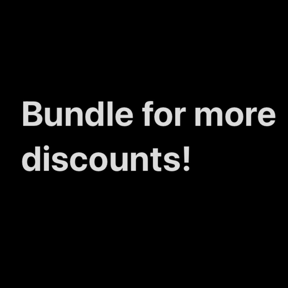 Bundle for more discounts!